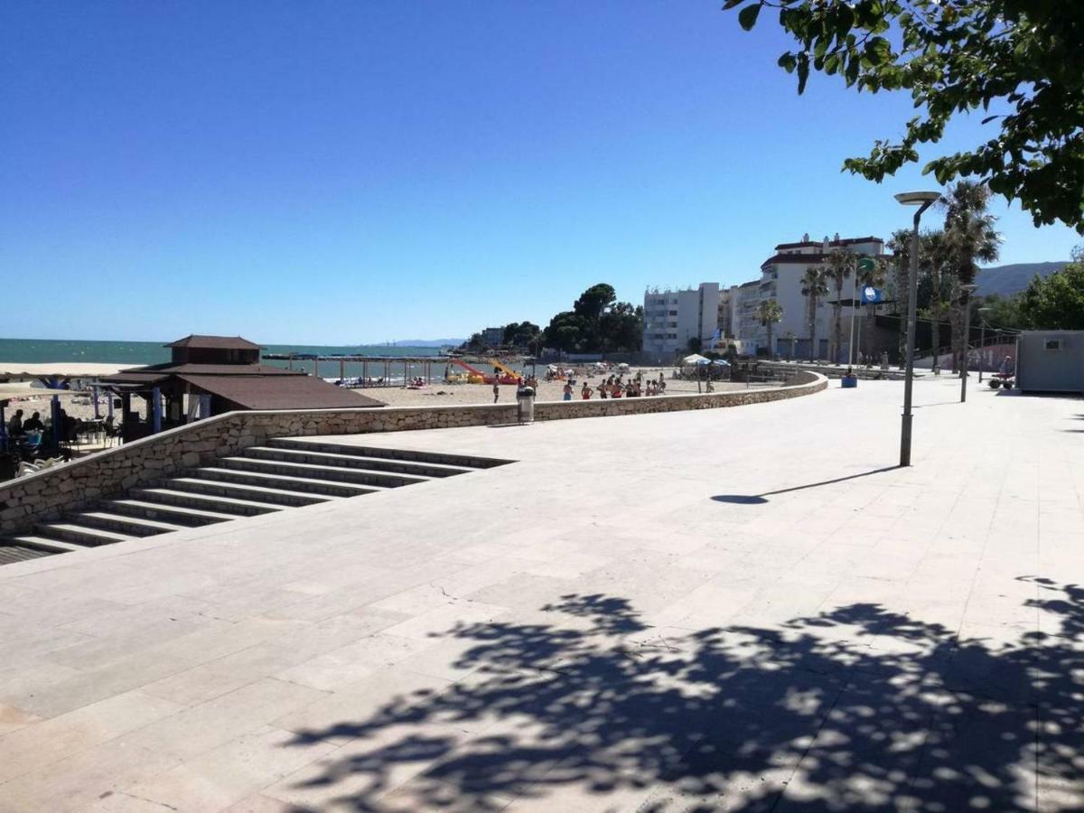 Atico Primer Linea De Mar Con Piscina En Ebrehogar Sant Carlos de la Ràpita Eksteriør billede